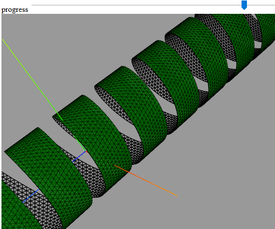 Implicit Modeling Cylinder Python implicit surface